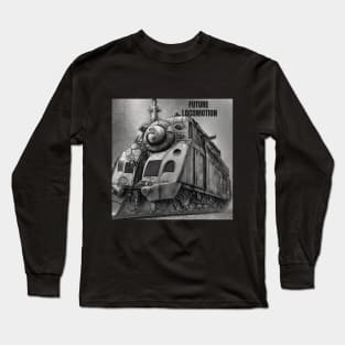 arte em preto e branco Long Sleeve T-Shirt